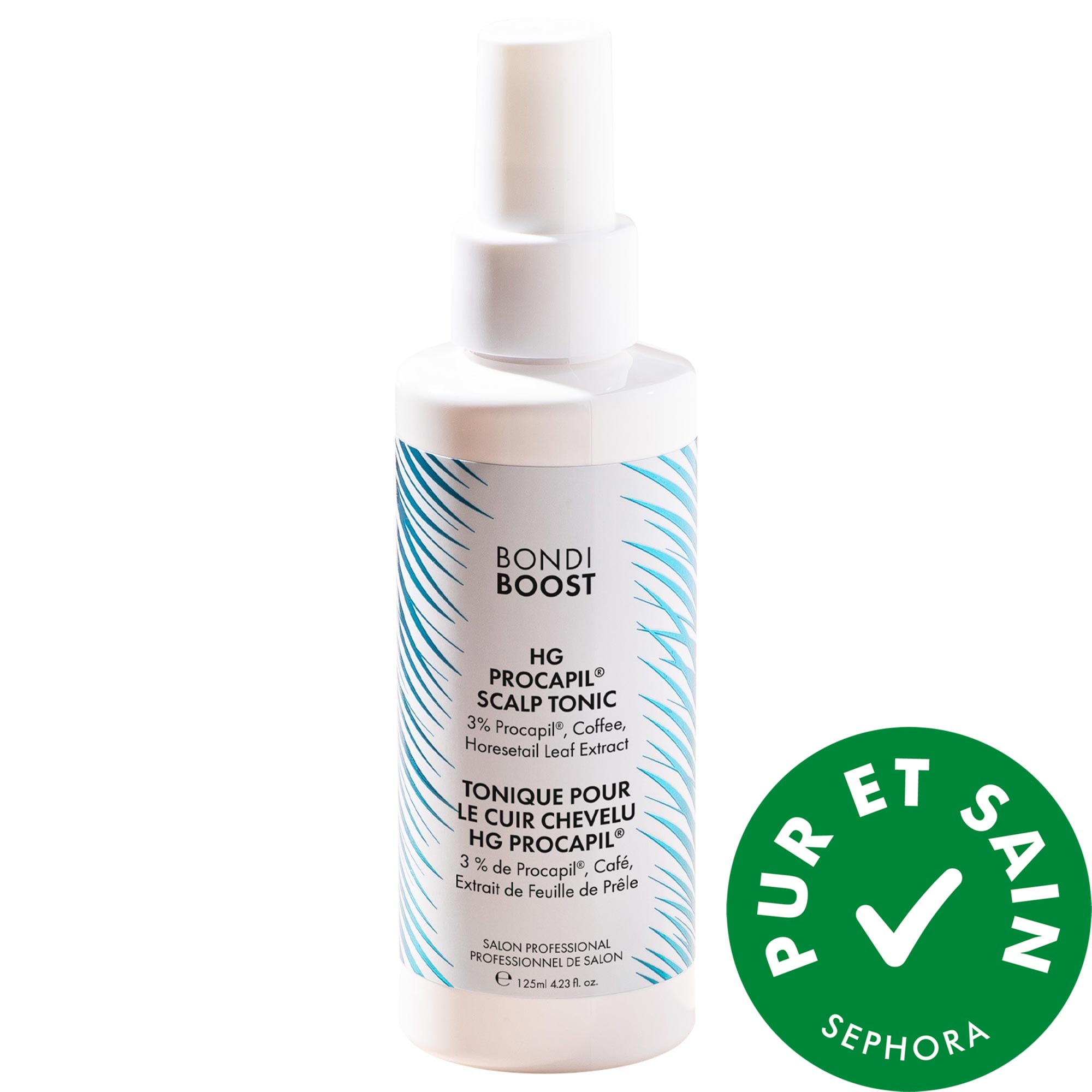 BondiBoost Lotion tonique pour cheveux et cuir chevelu Procapil pour éclaircir les cheveux avec extrait de prêle 4.23/125