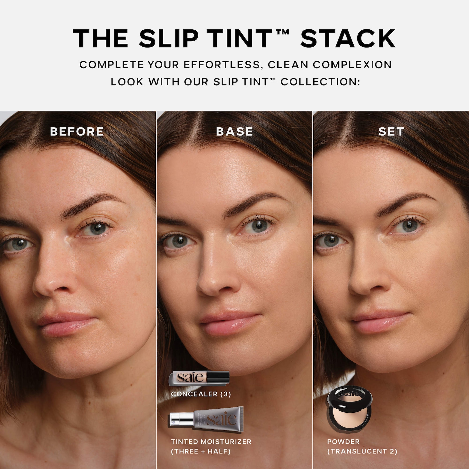 Slip Tint : un hydratant teinté léger avec zinc minéral FPS 35 et acide hyaluronique