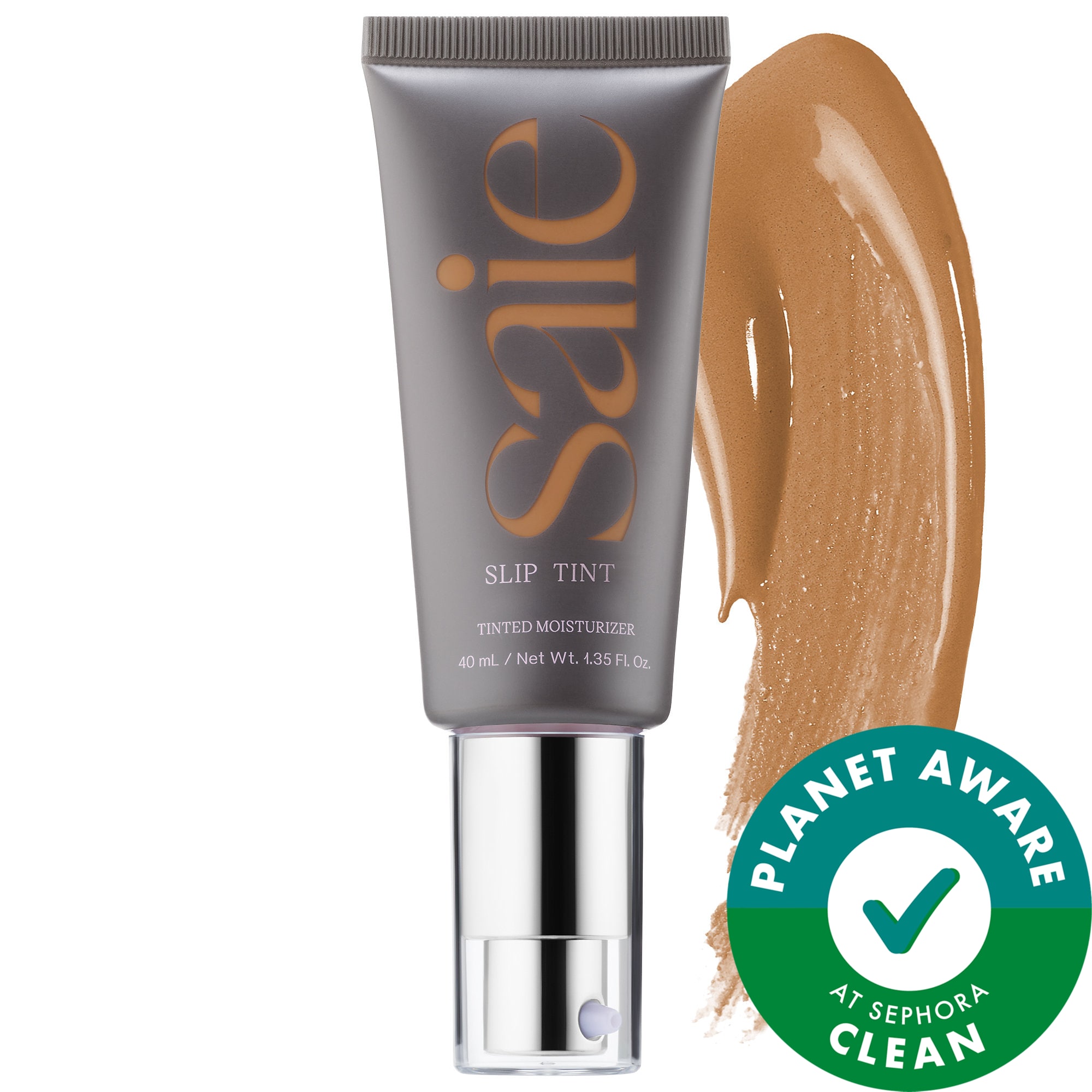 Saie Slip Tint - Lightweight Tinted Moisturizer with Hyaluronic Acid 1.35 oz/ 40 mL