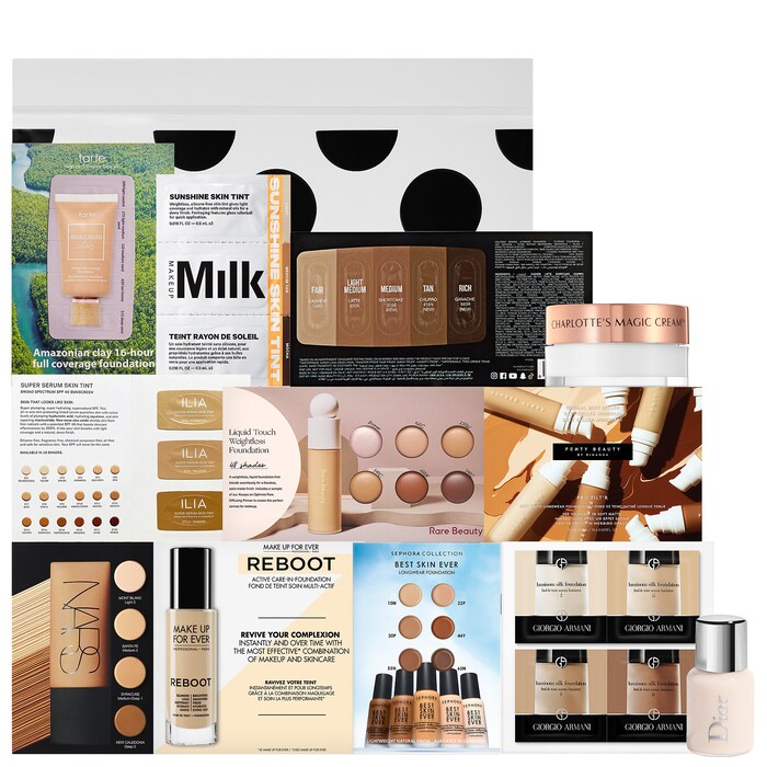 US Foundation Sample Bag Sephora