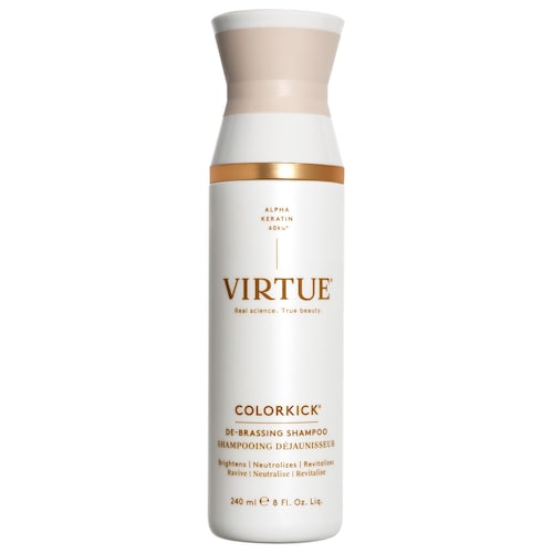 Сине-фиолетовый шампунь против желтизны Virtue ColorKick Debrassing