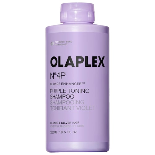 Фиолетовый тонирующий шампунь Olaplex No.4P для осветления волос