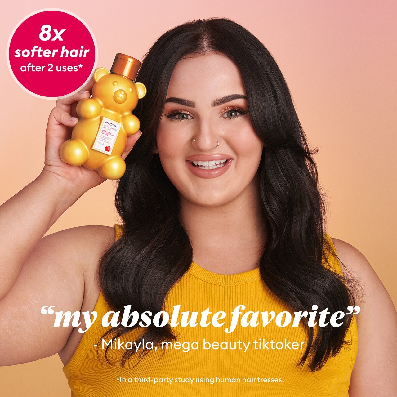 Briogeo x Mikayla Vegan Apple Honey Deep Conditioning Hair Mask for Dry