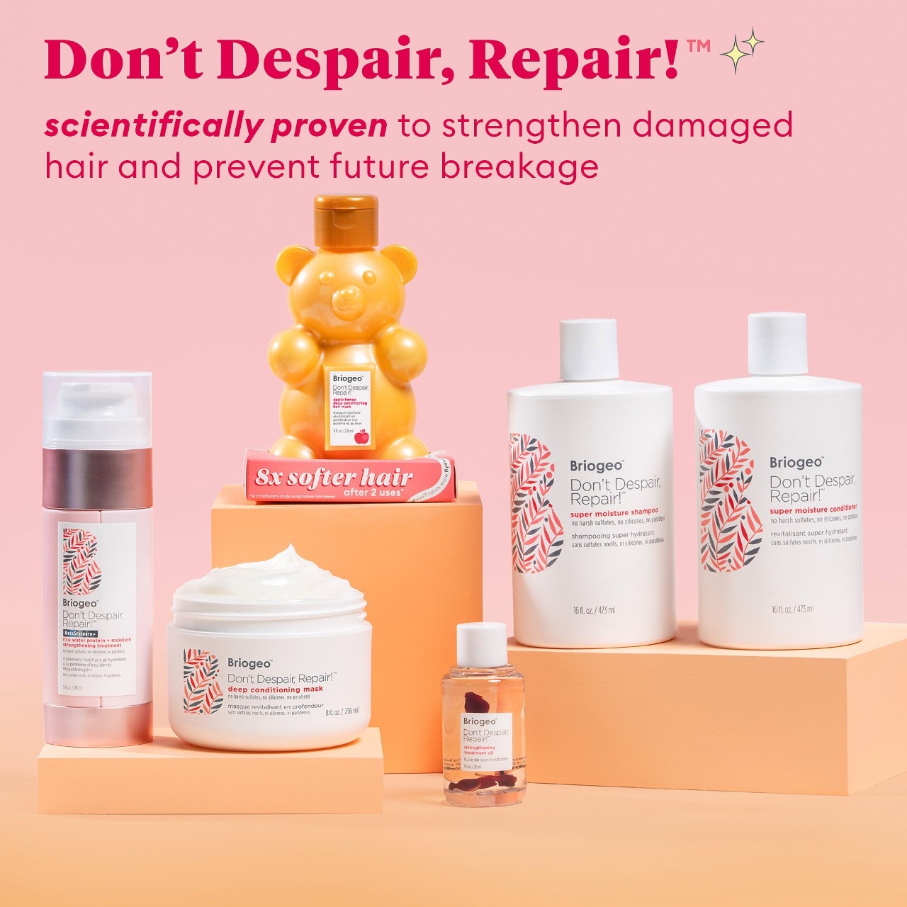 Briogeo x Mikayla Vegan Apple Honey Deep Conditioning Hair Mask for Dry