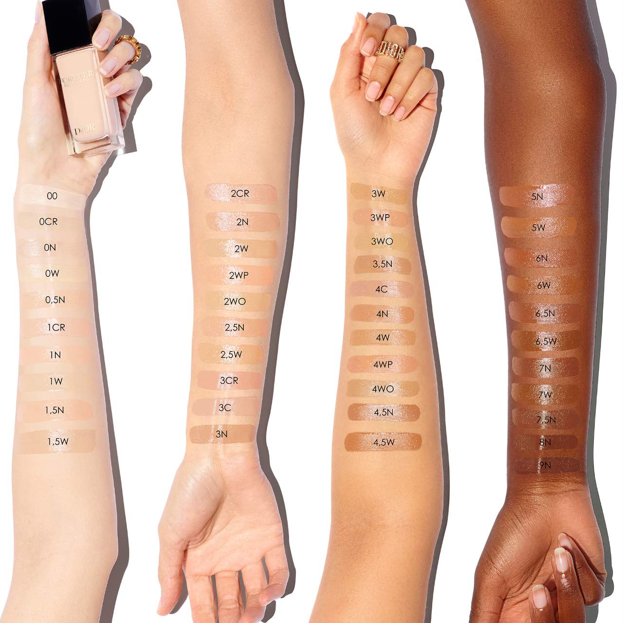 新品！Dior Forever Skin Glow 1N 30ml サンプル付 Dior - 1N Forever Skin Glow Foundation | Ulta Beauty