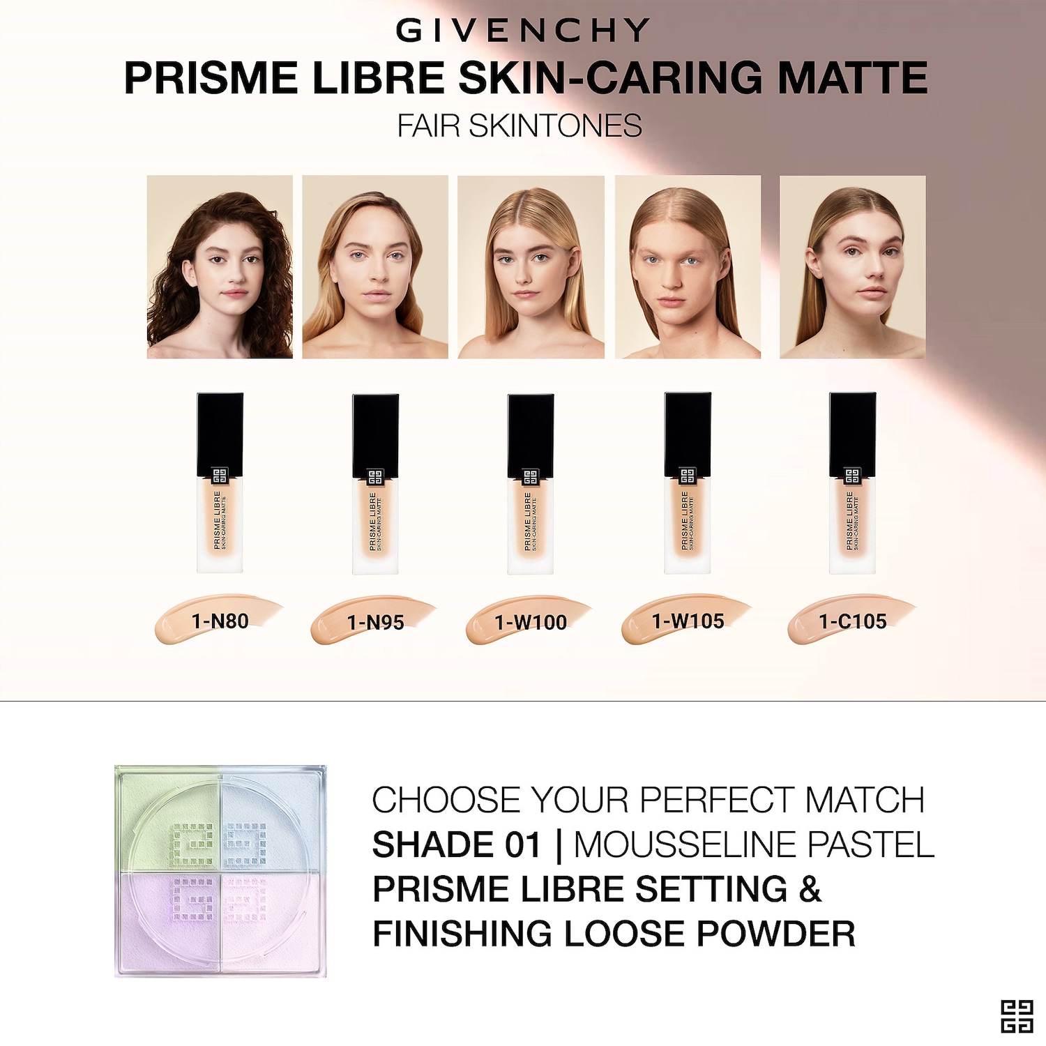 Givenchy Prisme Libre SkinCaring Matte Foundation The Summit