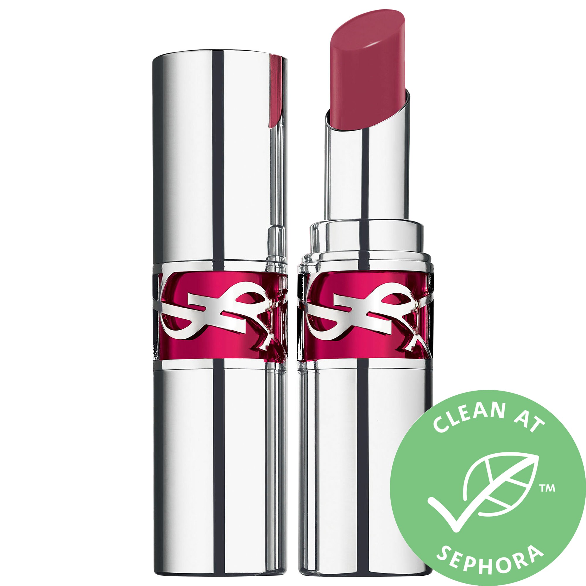 Saint Laurent Candy Glaze Lip Gloss Stick 06 Burgundy Temptation .11 oz/ 3.2 G In 06 Burgundy Temptation