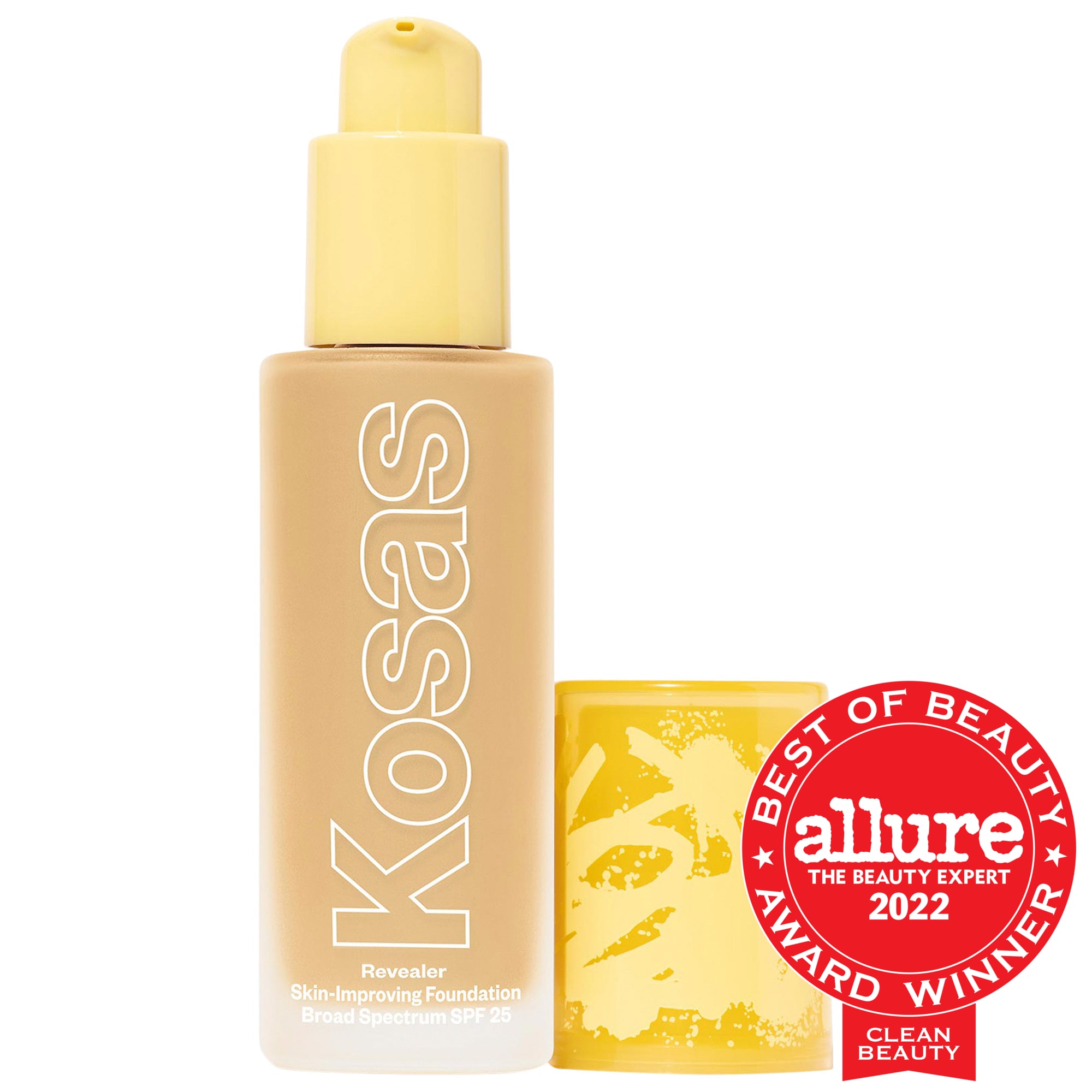 Revealer Skin-Improving Foundation SPF 25 with Hyaluronic Acid and Niacinamide