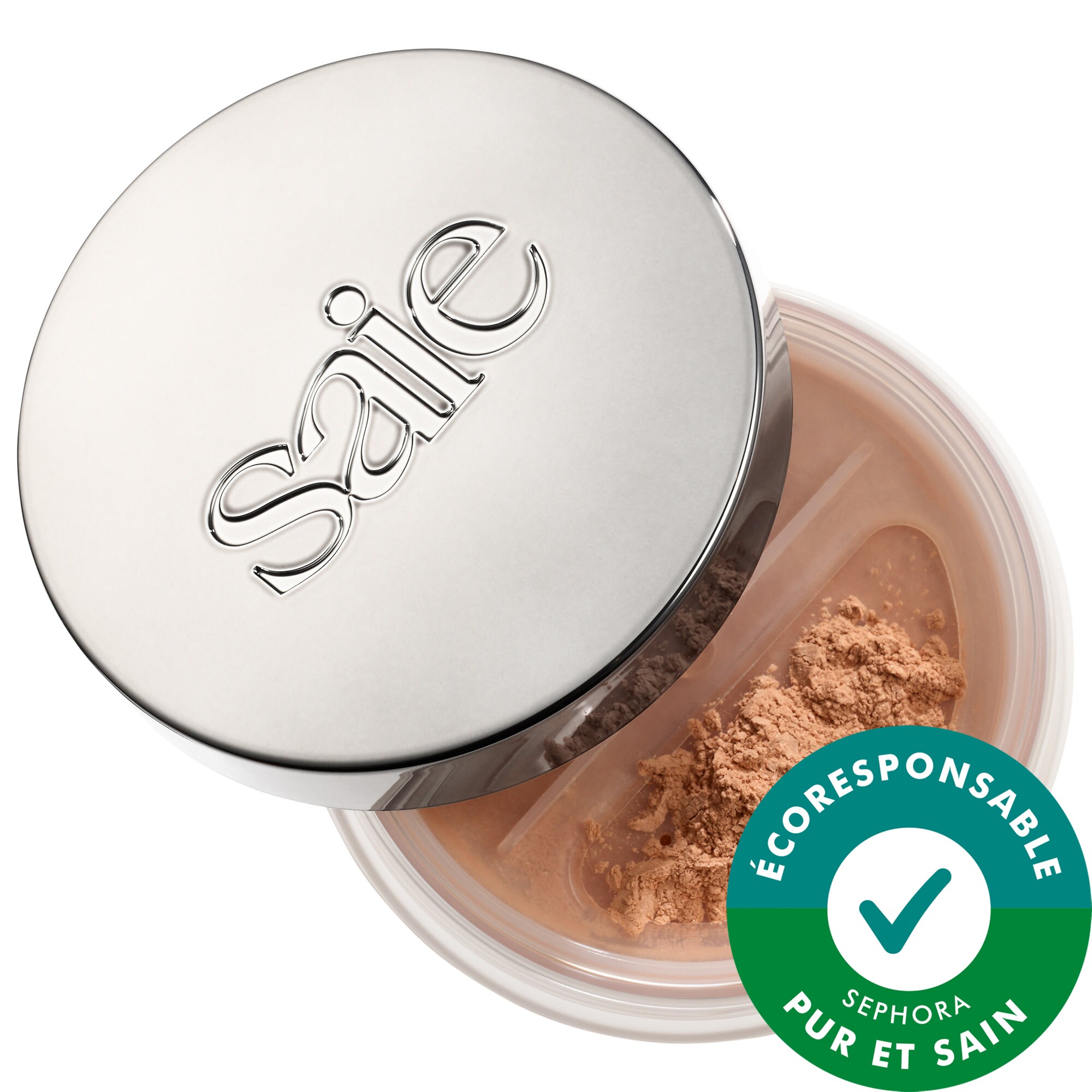 Saie Poudre fixatrice sans talc éclatante et légère Airset Translucide 0.14 oz/ 4 g
