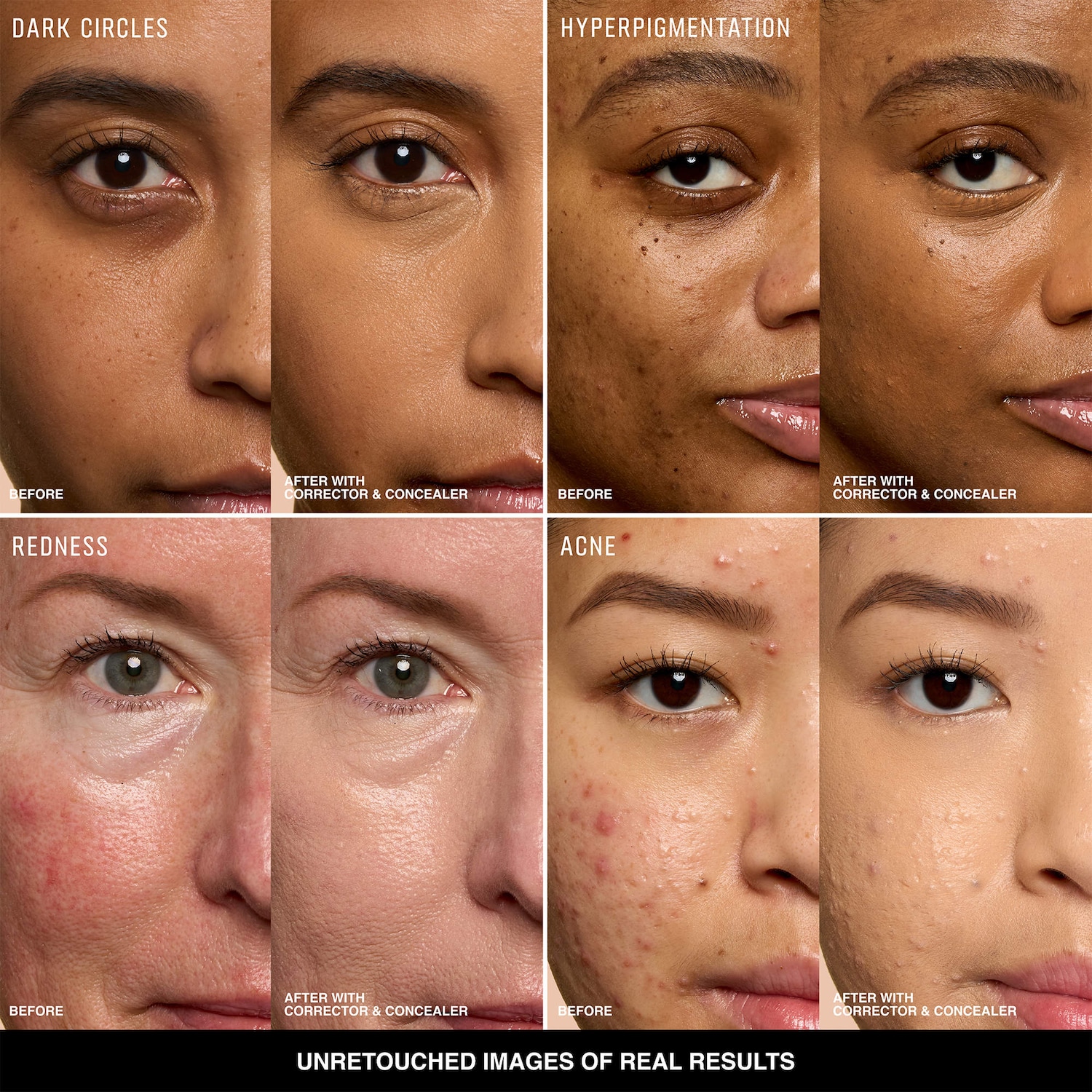 Bâton correcteur de teint longue tenue