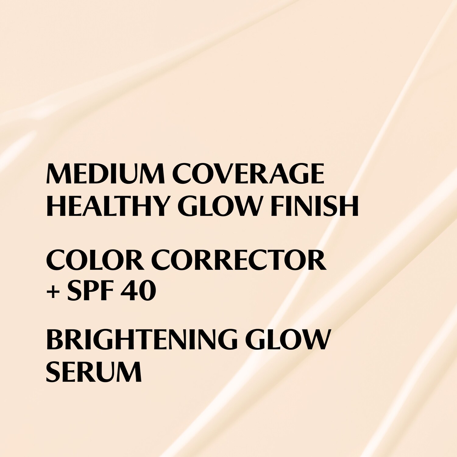 CC+ Nude Glow Lightweight Foundation + Serum with SPF 40 and Niacinamide