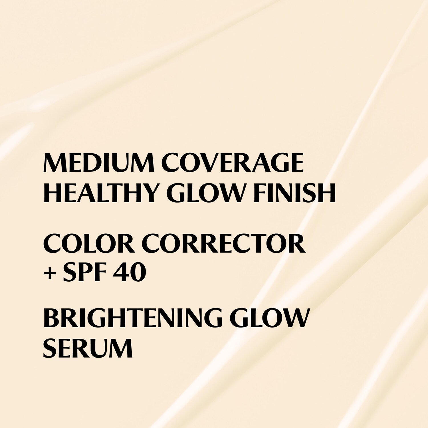 CC+ Nude Glow Lightweight Foundation + Serum with SPF 40 and Niacinamide