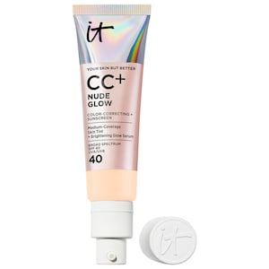 IT Cosmetics CC+ Nude Glow Lightweight Foundation + Glow Serum with SPF 40 and Niacinamide INTERNATIONAL SHIPPING