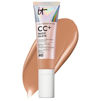 IT Cosmetics CC+ Nude Glow Lightweight Foundation + Glow Serum