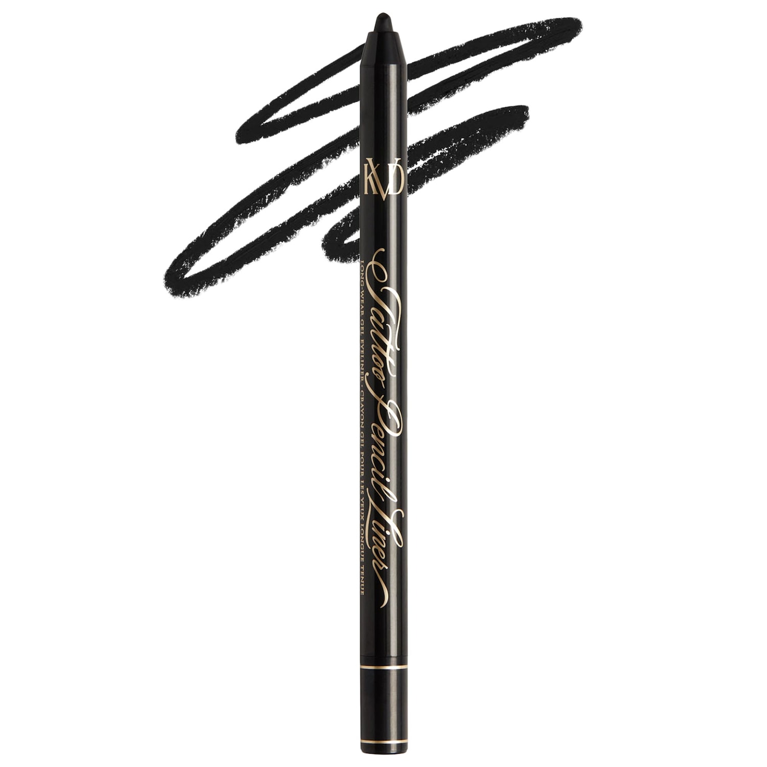 Водостойкая стойкая гелевая подводка-карандаш KVD Beauty Tattoo Pencil Liner — фото 1