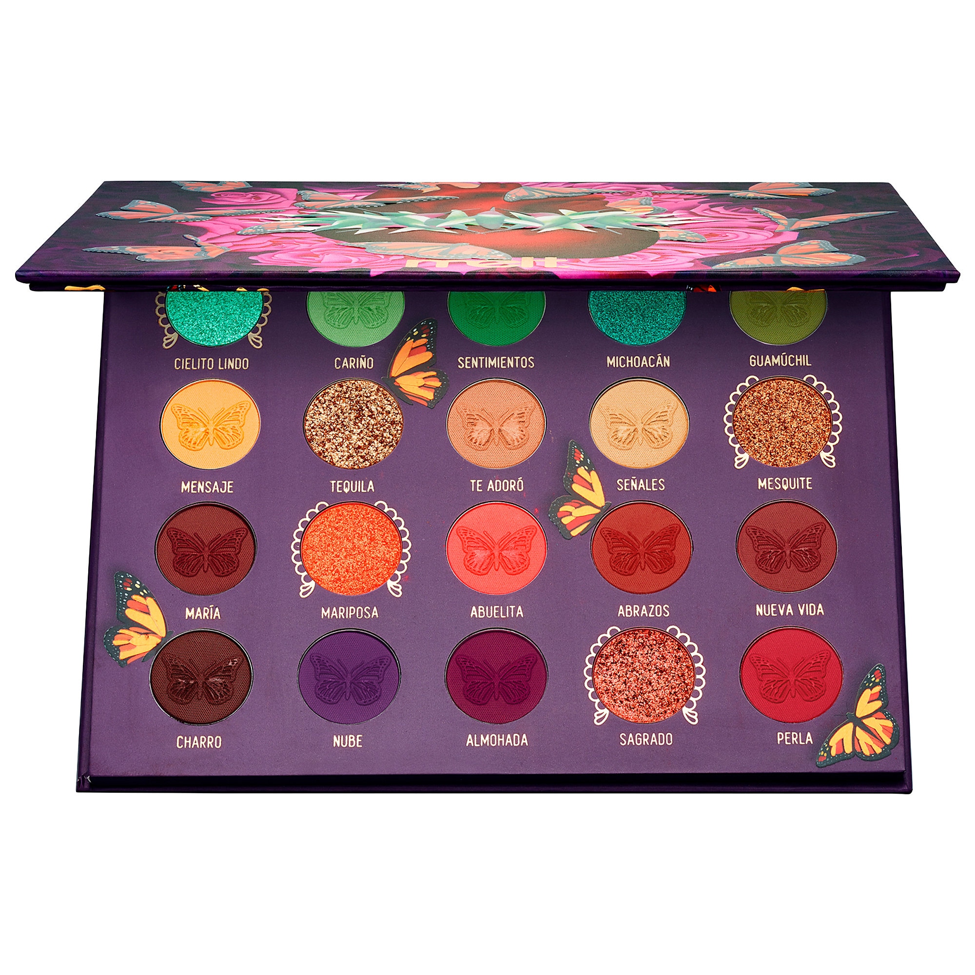 Amor y Mariposas Pressed Pigment Eyeshadow Palette