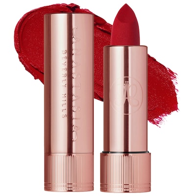 Anastasia Beverly Hills - Matte & Satin Velvet Lipstick Royal Red .10 oz/3 g