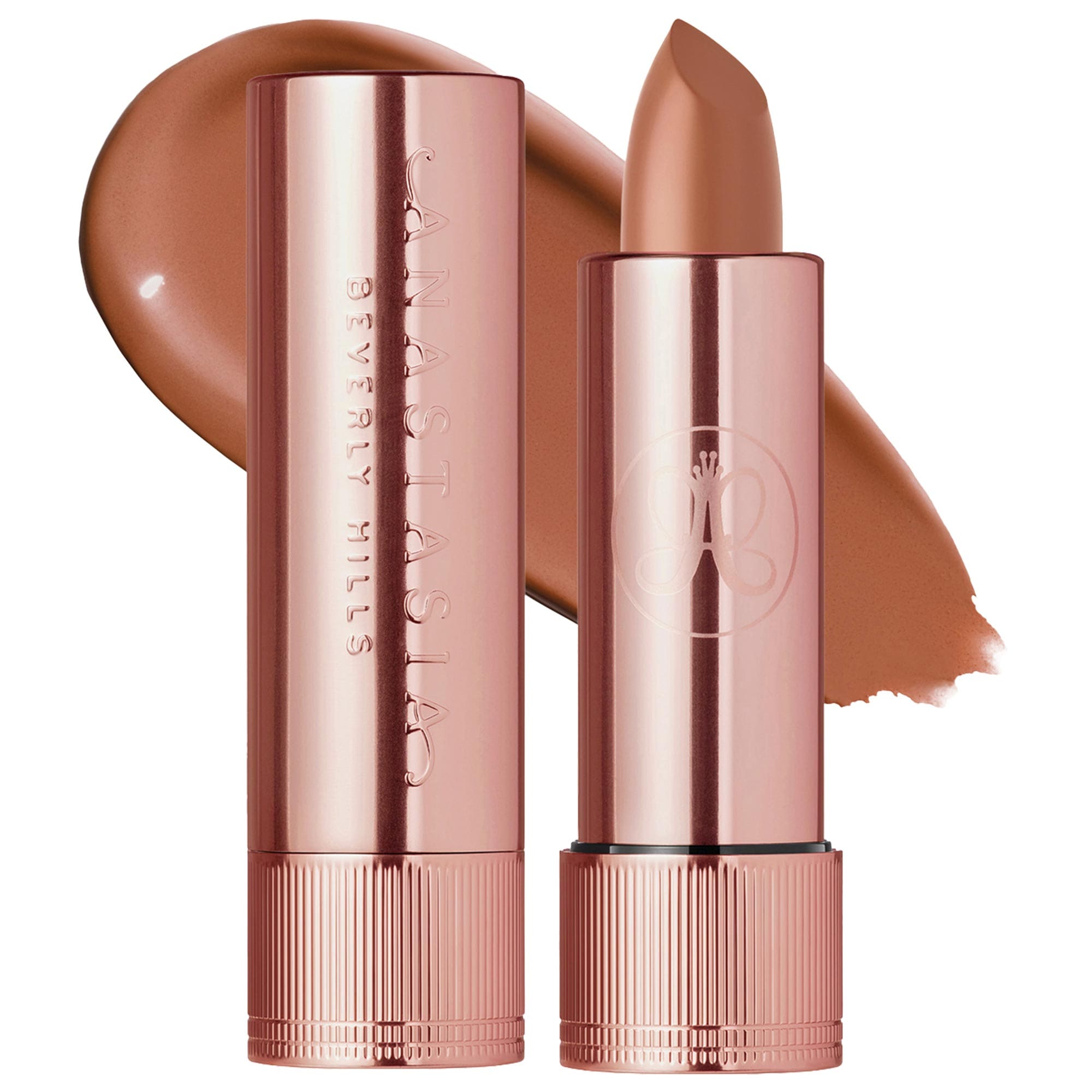 Anastasia Beverly Hills Long-wearing Matte & Satin Velvet Lipstick Soft Brown .10 Oz/3 G In Soft Brown