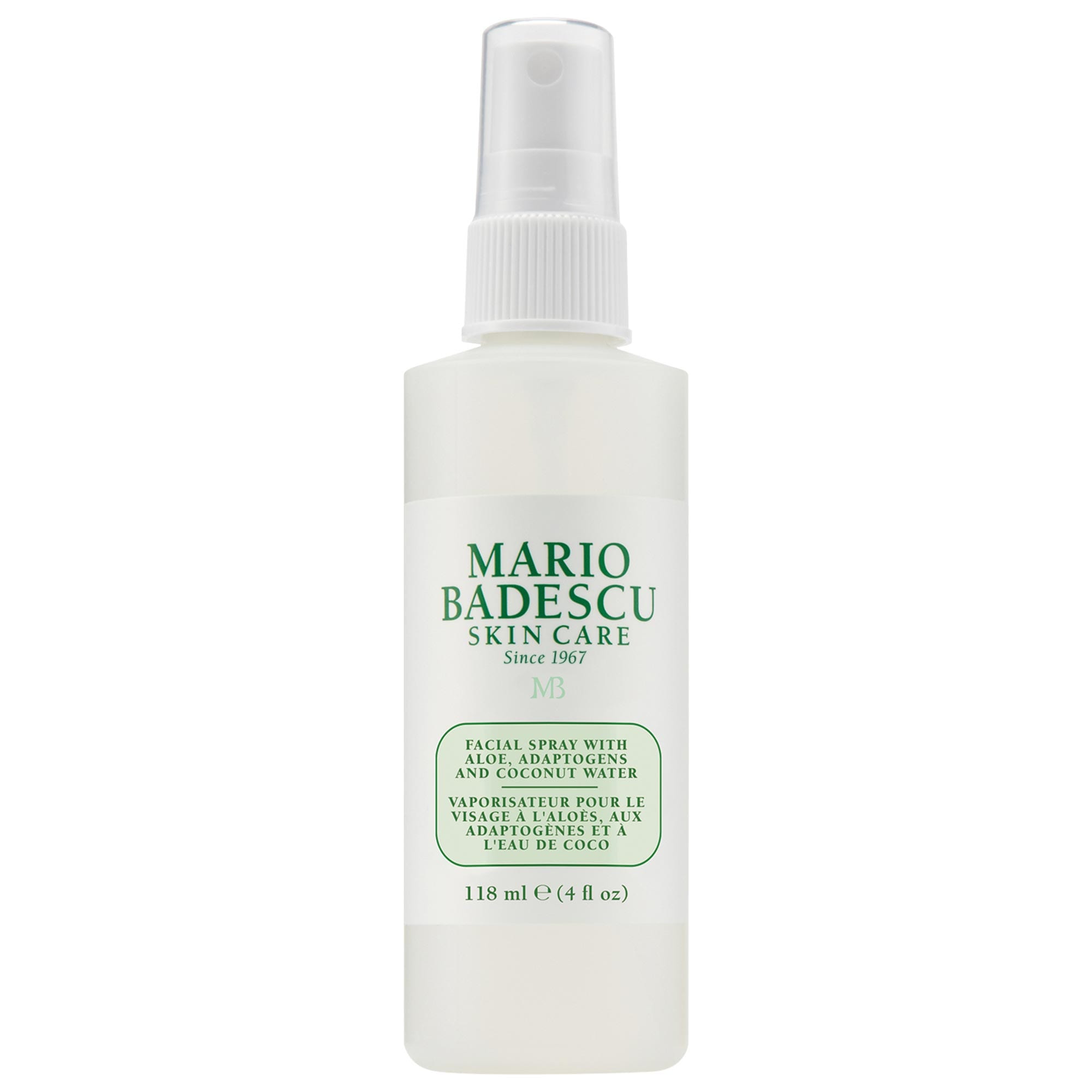 Mario Badescu Facial Spray with Aloe Adaptogens, and Coconut Water 4 oz / 118 mL
