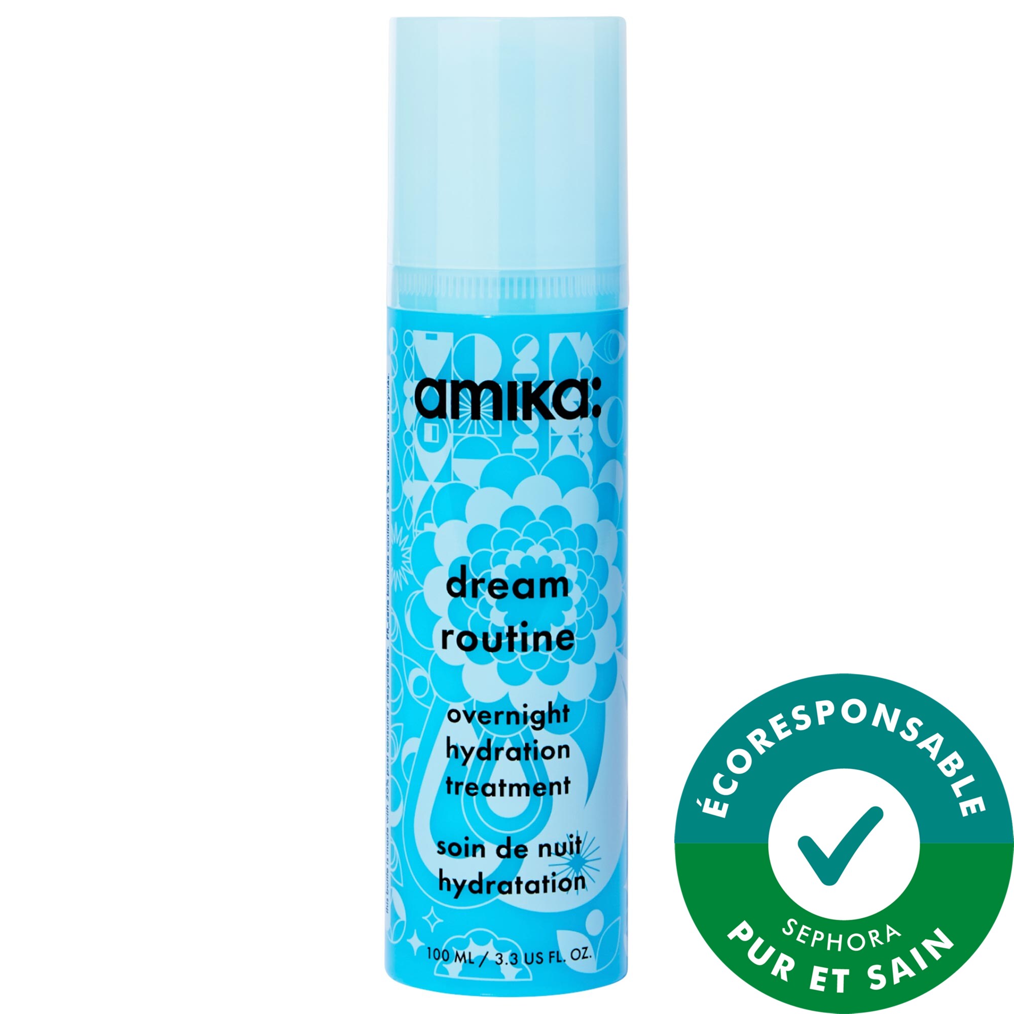 amika Masque cheveux hydratant de nuit Dream Routine 3.3 oz / 100 mL