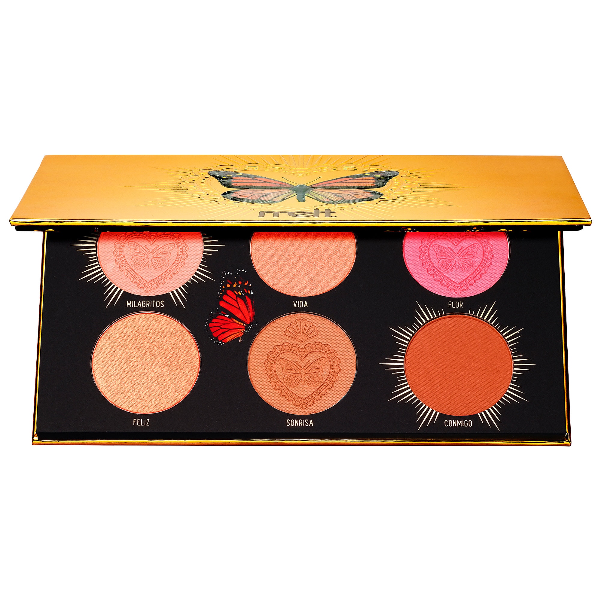 Makeup Revolution Cream Blush Palette Melts Saubhaya Makeup
