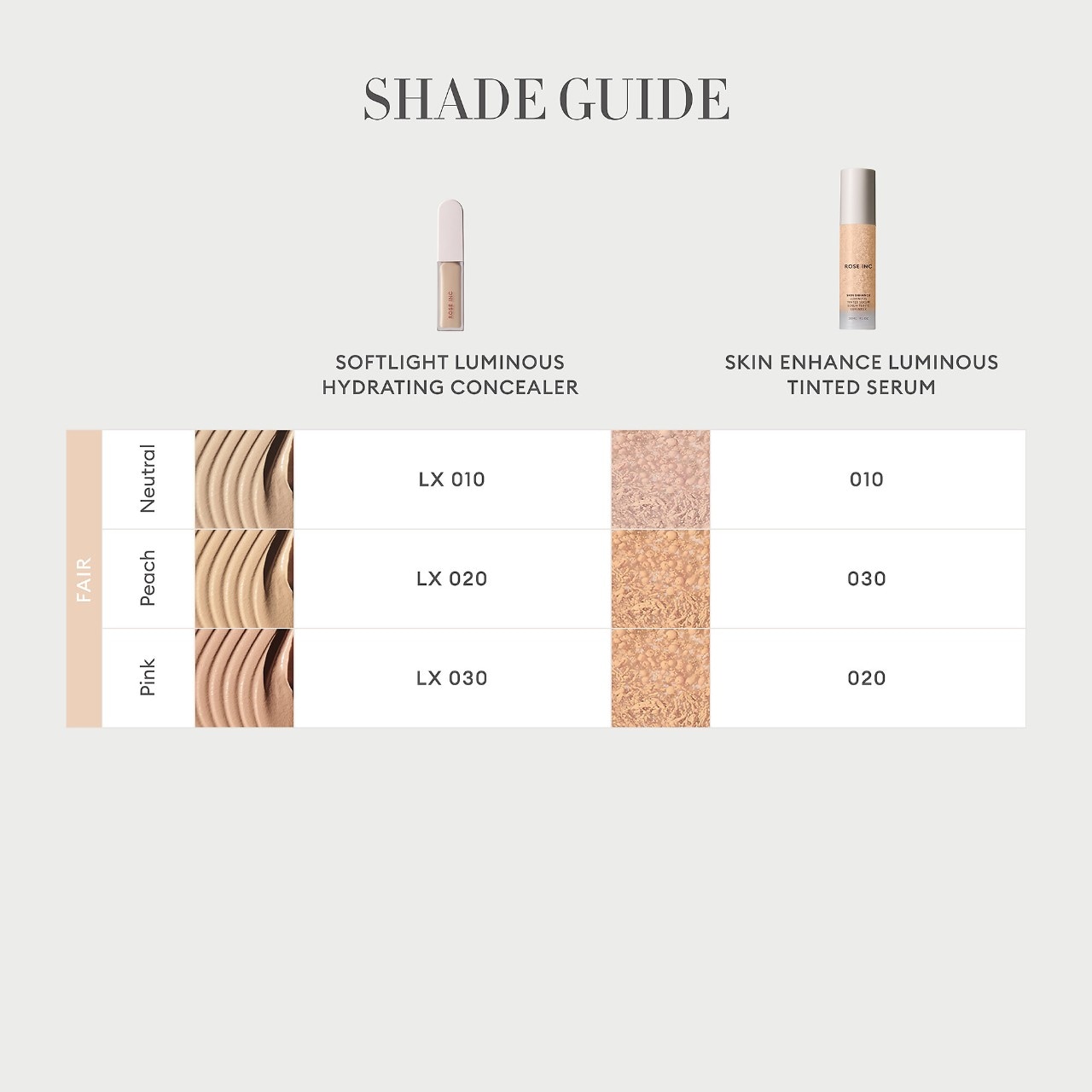 ROSE INC Skin Enhance Tint Serum Foundation Hamilton