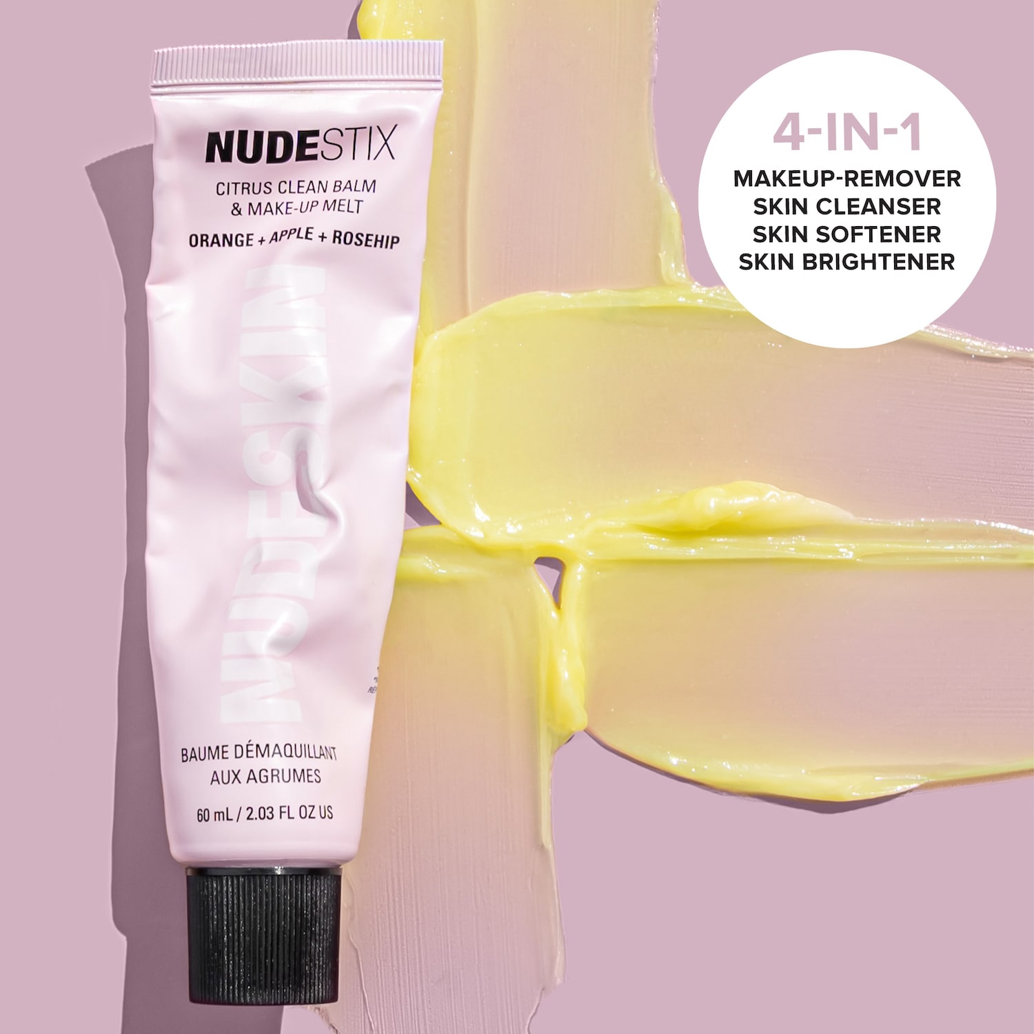 Очищающий бальзам для снятия макияжа Nudestix Nudeskin Citrus Clean Balm & Make-Up Melt — фото 6