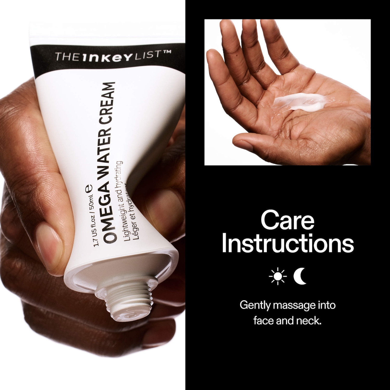 Водный крем без масел The Inkey List Omega Water Cream с ниацинамидом — фото 6