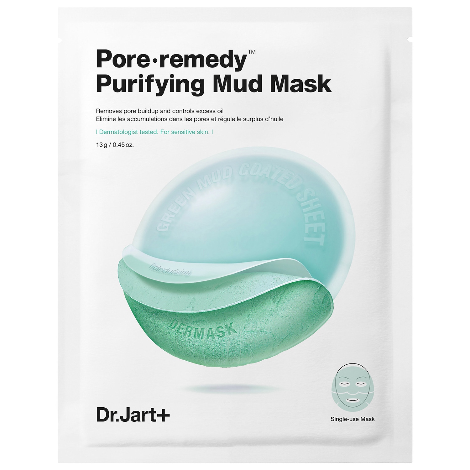 Очищающая грязевая маска для лица Dr. Jart+ Pore Remedy