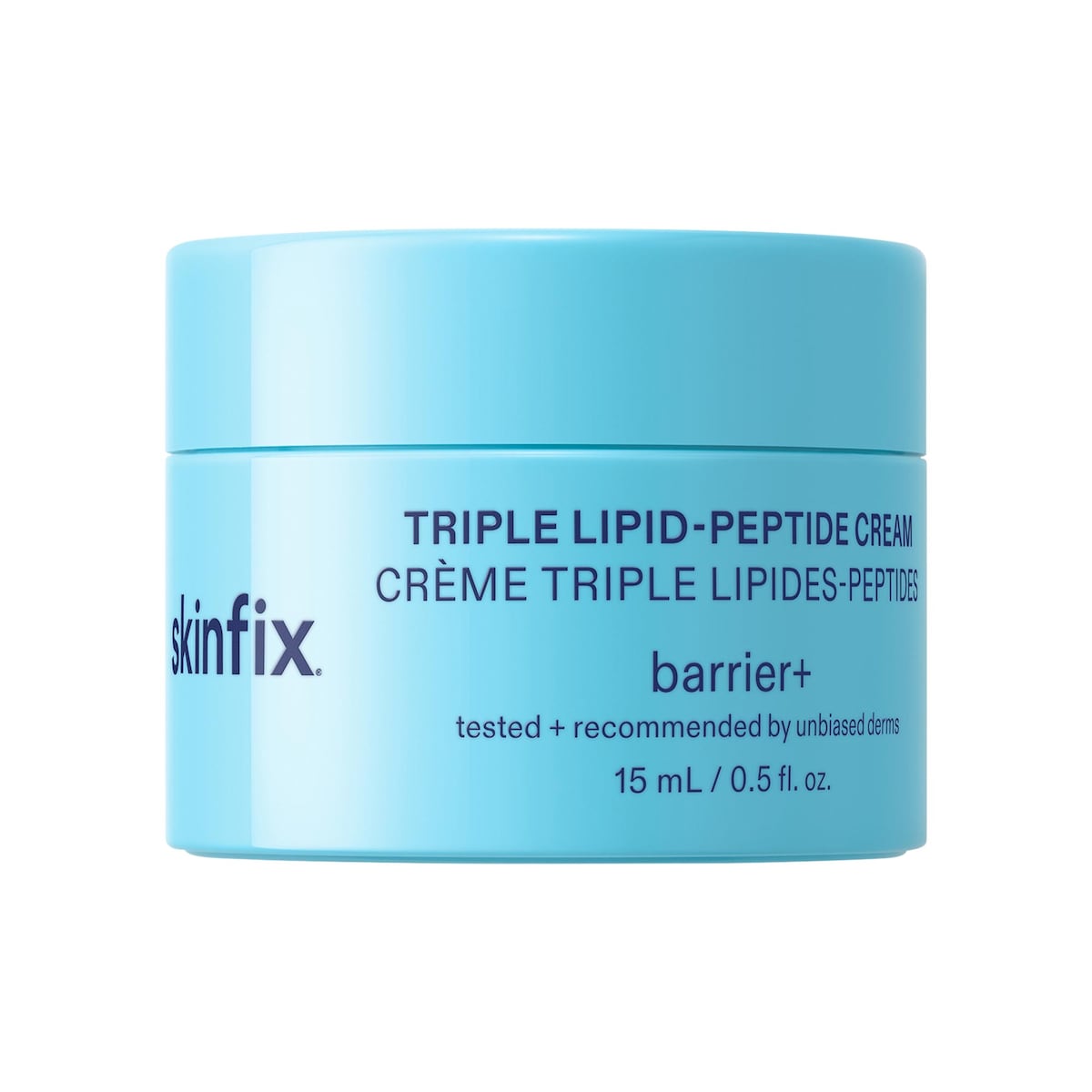 Skinfix Mini Triple Lipid-Peptide Cream Refillable Barrier Moisturizer with Ceramides