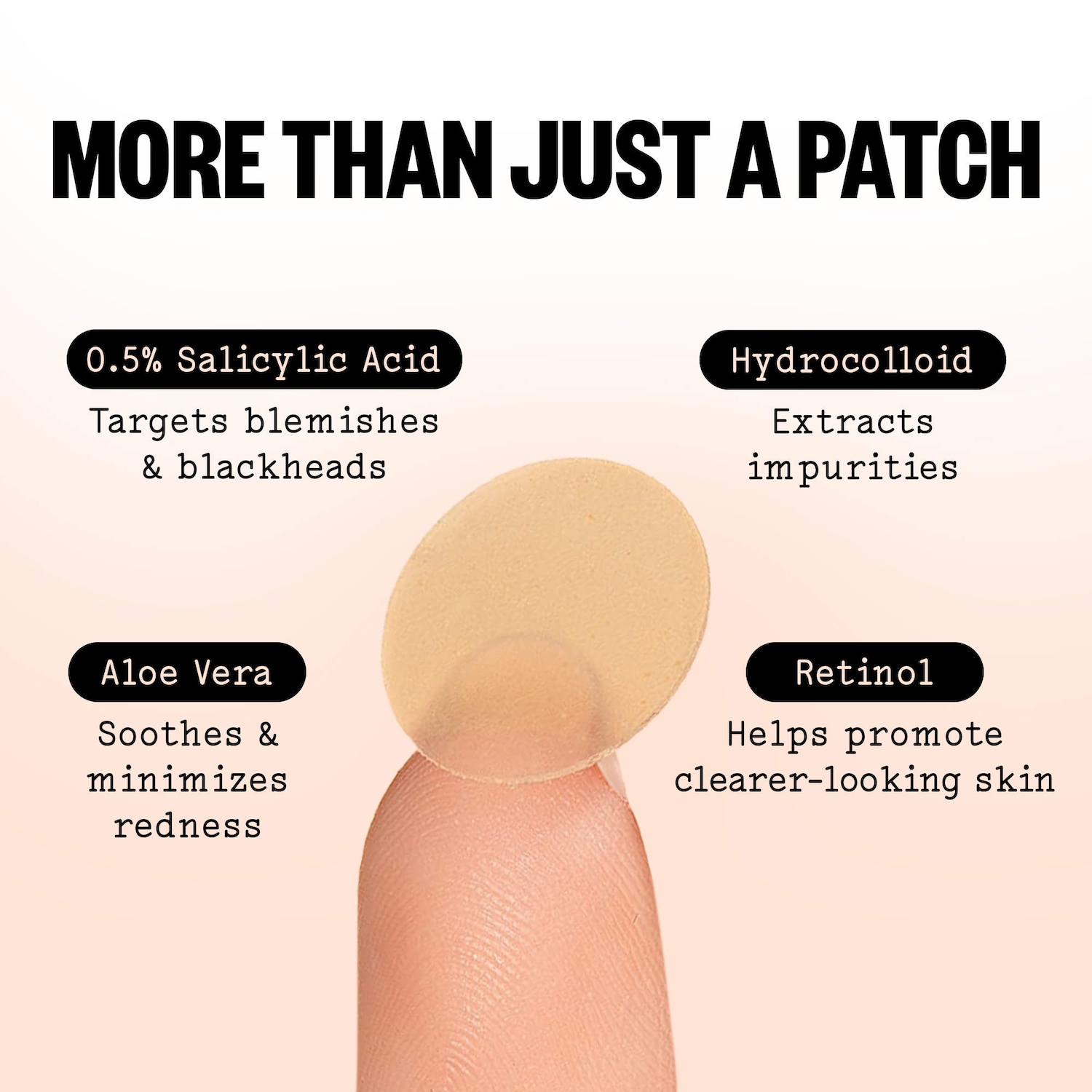 Salicylic Acid & Hydrocolloid Acne Treatment Pimple Patches