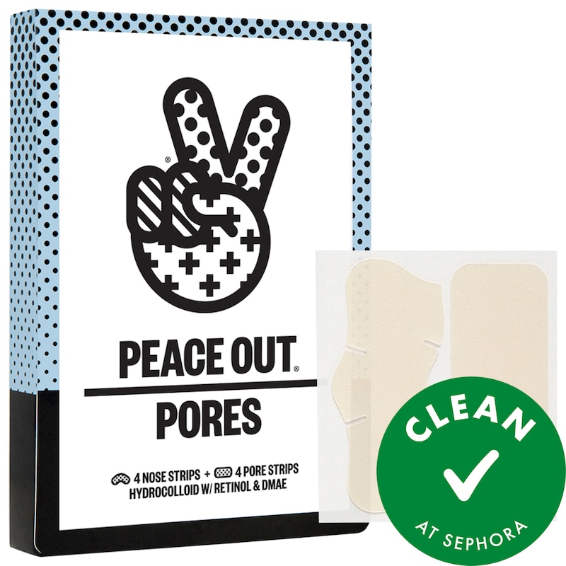 Oil-Absorbing Hydrocolloid Blackhead Remover Strips For Nose and Face