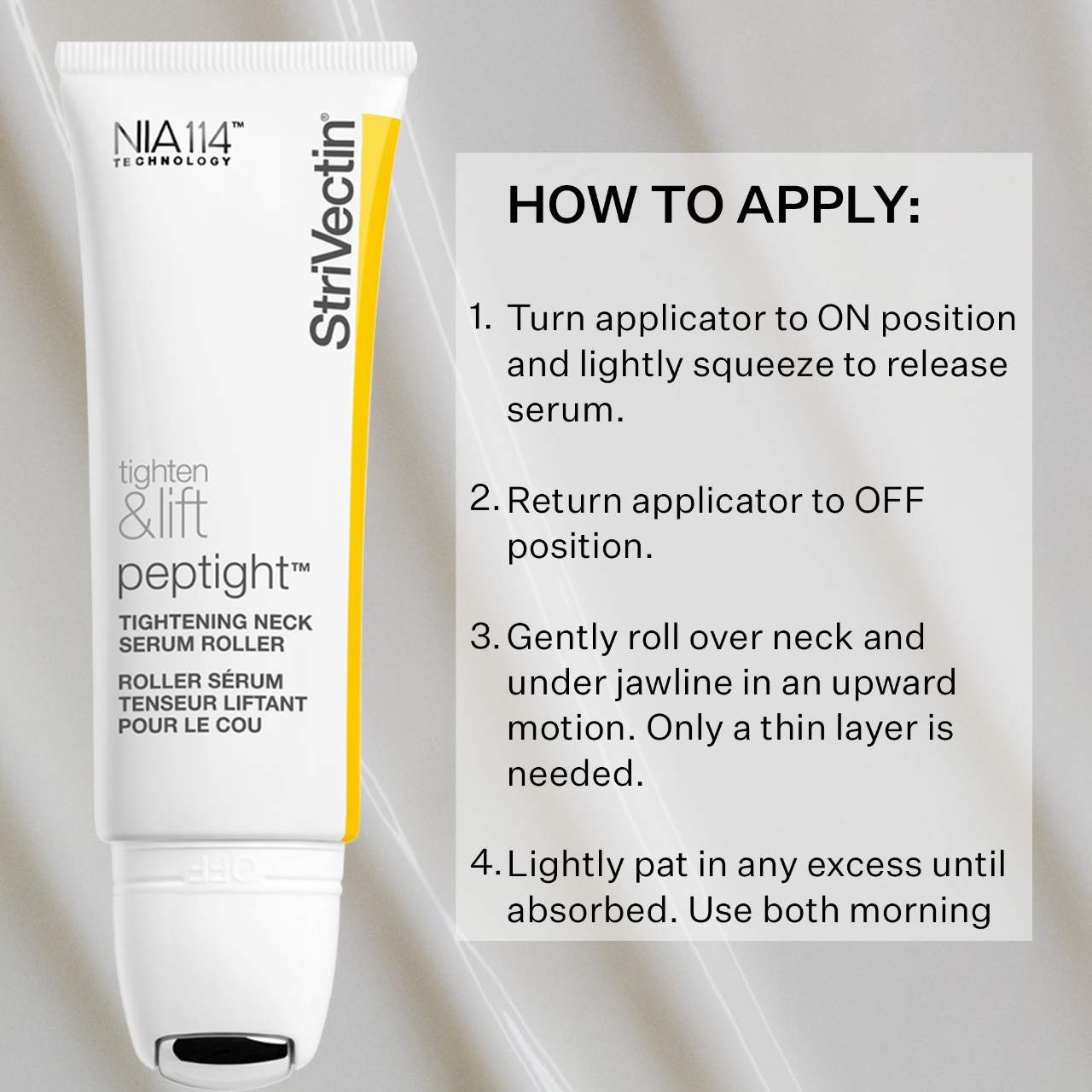 Peptight™ Tightening Neck Serum Roller - StriVectin | Sephora