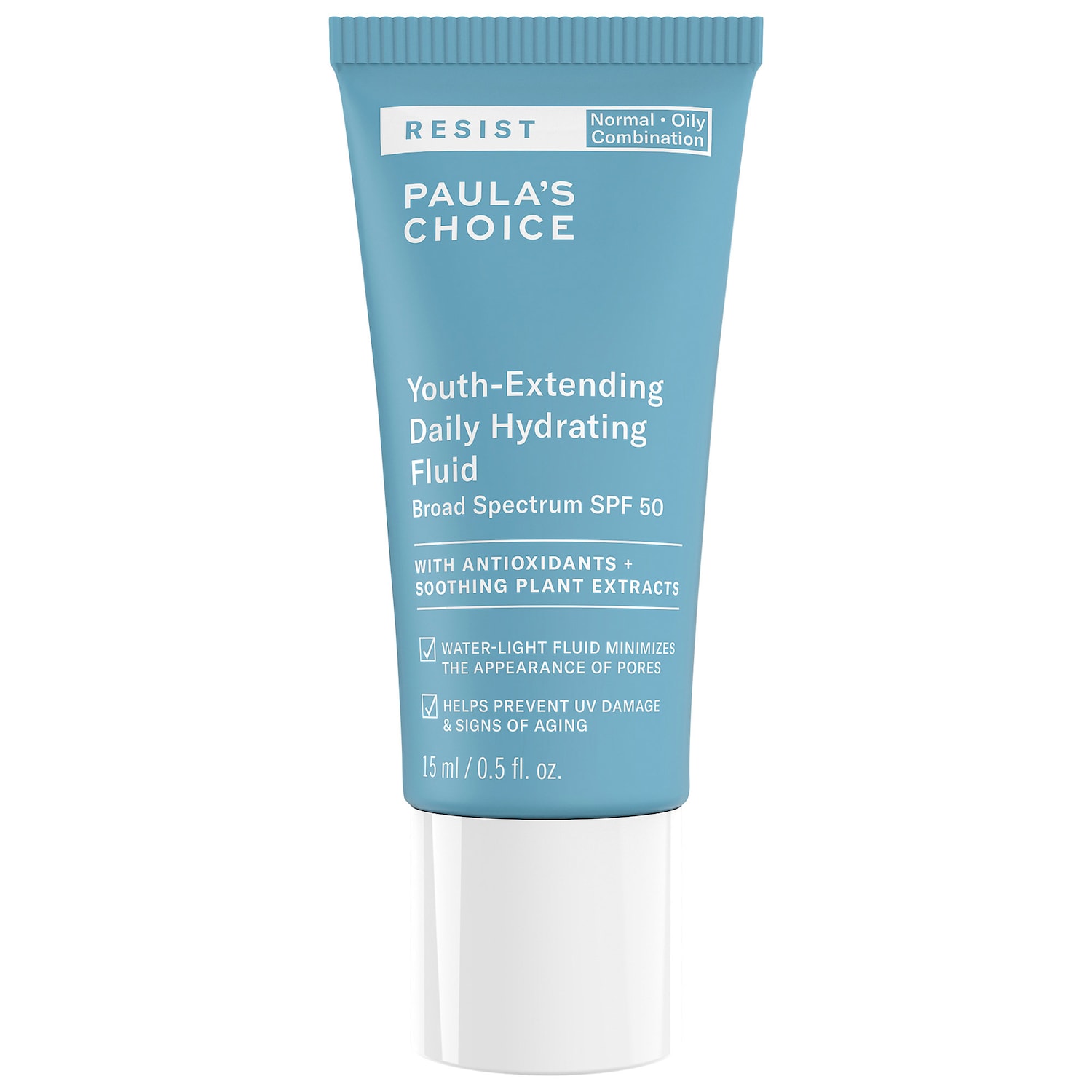 Мини-увлажняющий флюид Paula's Choice Resist Youth-Extending SPF 50 на каждый день — фото 1