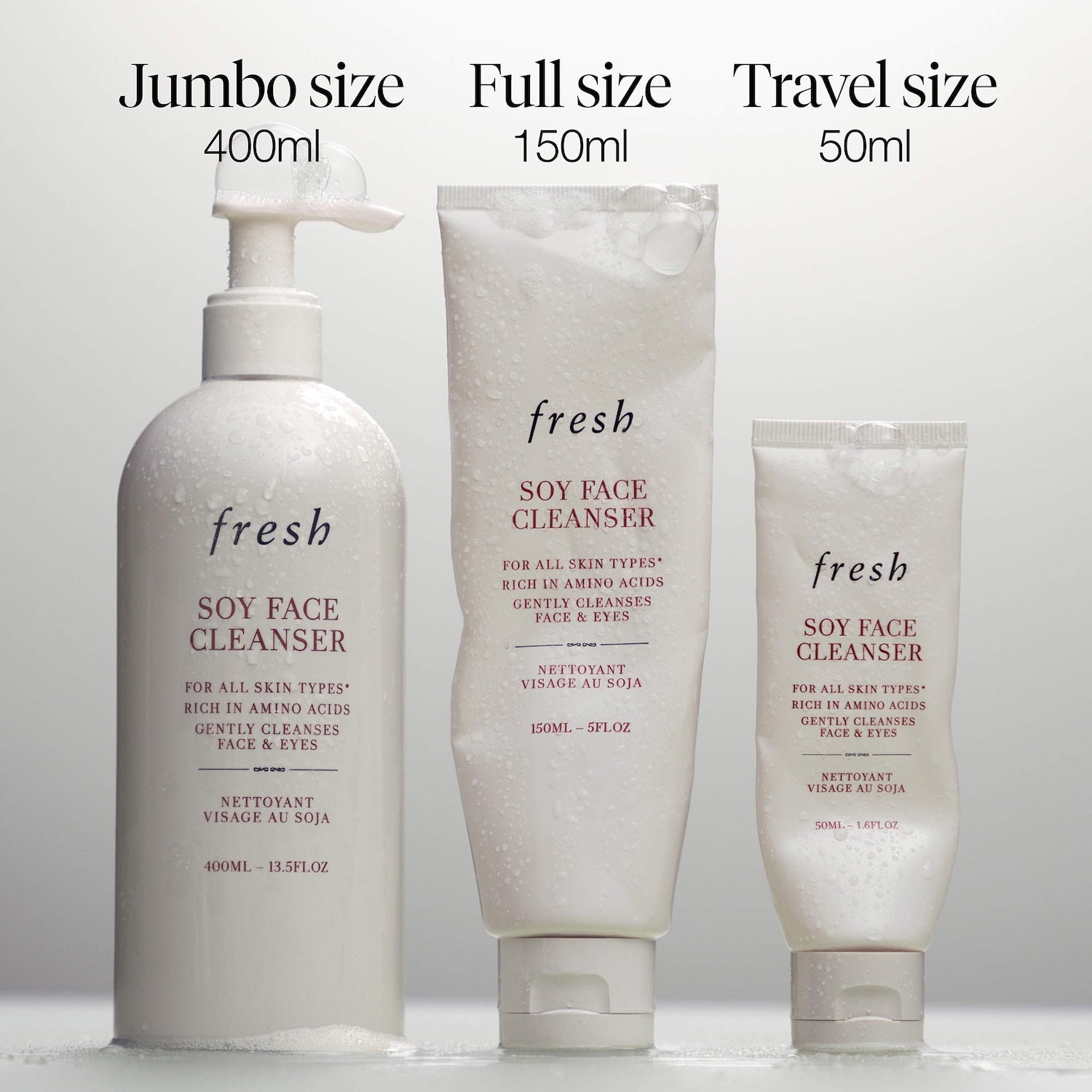 Mini Soy pH-Balanced Hydrating Face Wash