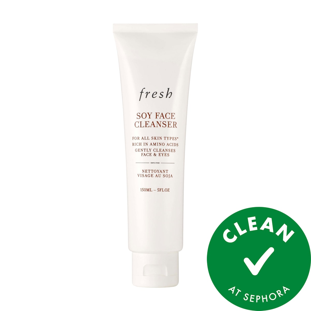 fresh Soy Hydrating Gentle Face Cleanser bottle