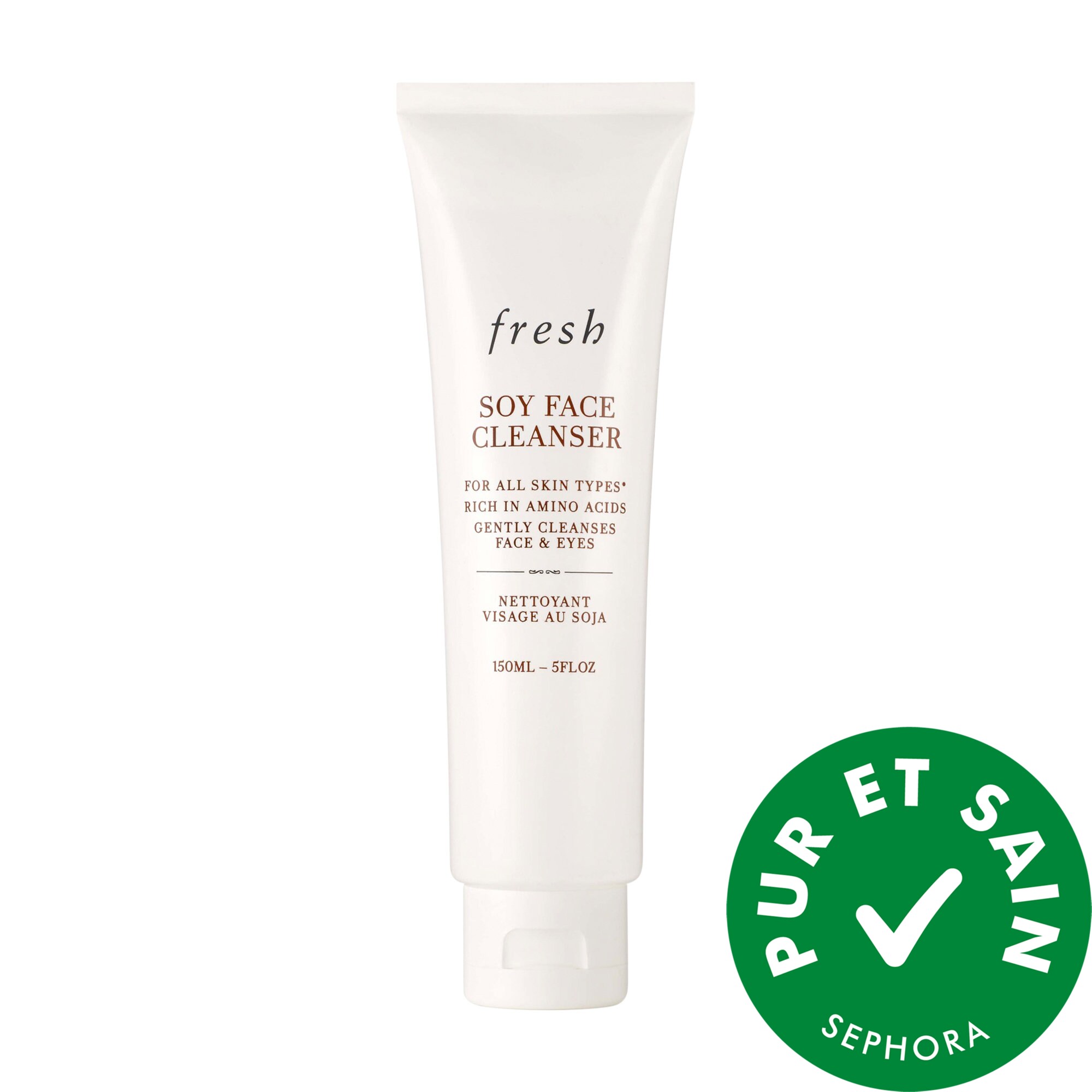 fresh Nettoyant hydratant doux pour le visage au soja mL