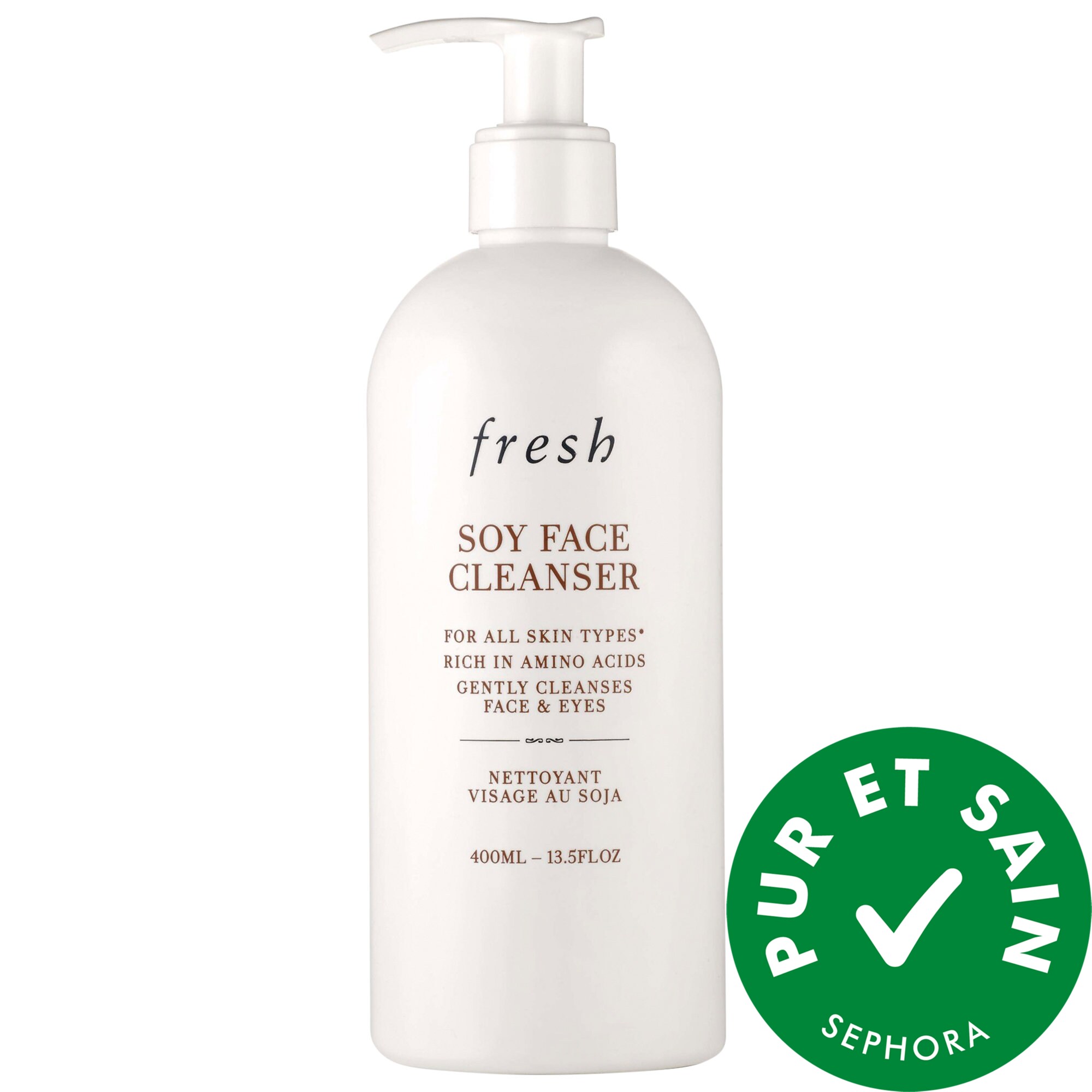 fresh Nettoyant hydratant doux pour le visage au soja mL