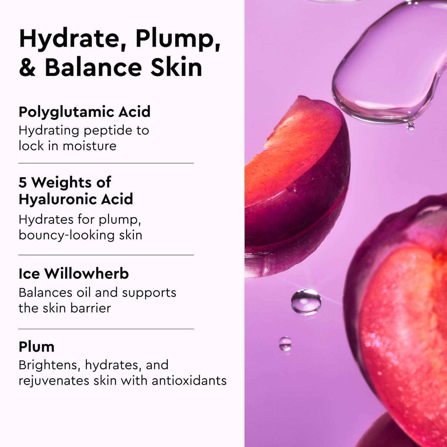 Plum Plump Refillable Hyaluronic Acid Moisturizer