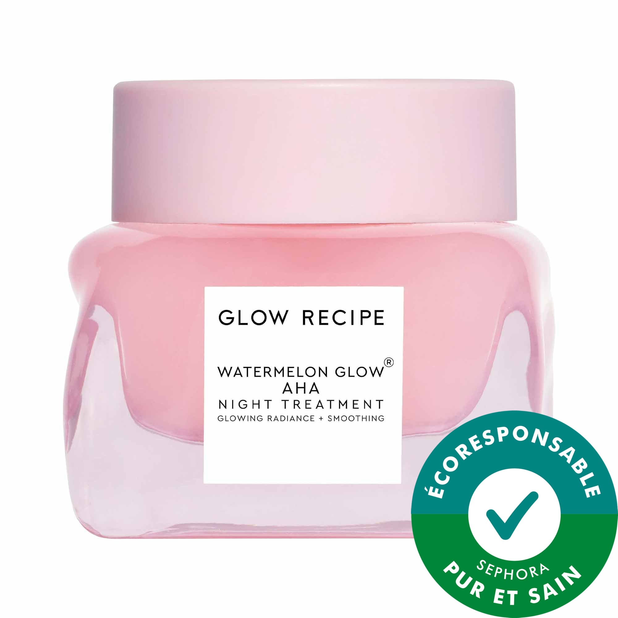 Glow Recipe Mini-soin de nuit aux AHA Watermelon Glow 0.84 oz / 25 mL