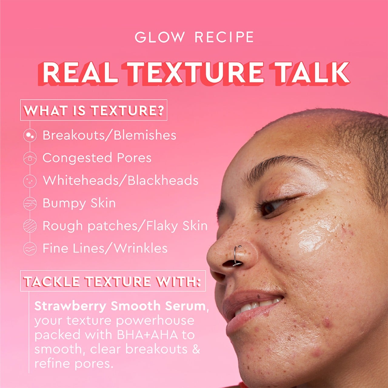 Сыворотка Glow Recipe Strawberry Smooth с BHA и AHA кислотами — фото 5