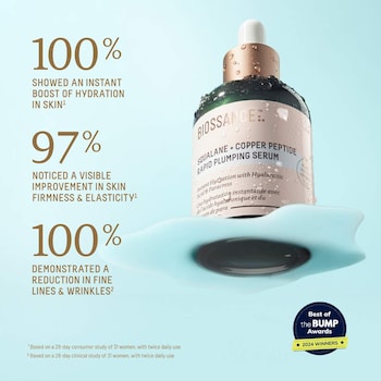 Squalane + Copper Peptide Rapid Plumping Serum - Biossance | Sephora