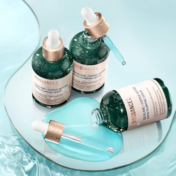ghk cu peptide sephora Biossance Squalane + Copper Rapid Plumping Serum Reduce inflammation