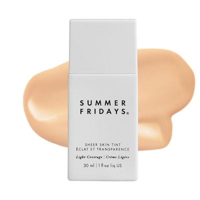 Summer Fridays - Sheer Skin Tint with Hyaluronic Acid + Squalane Shade 1 1 oz / 30 mL Summer Fridays Sheer Skin Tint with Hyaluronic Acid + Squalane Clean at Sephora