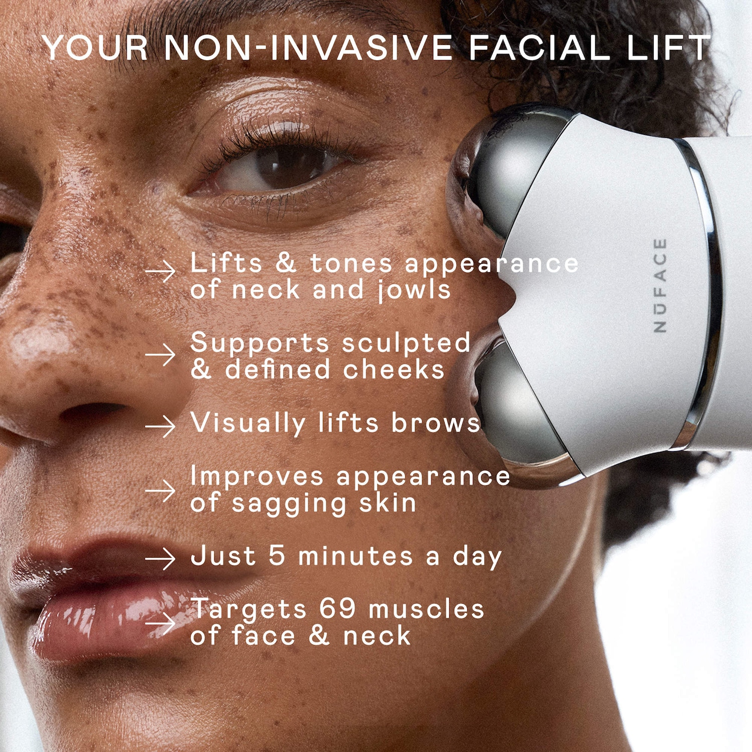 NUFACE® TRINITY+ Starter Kit Lift & Tighten Facial Microcurrent Device