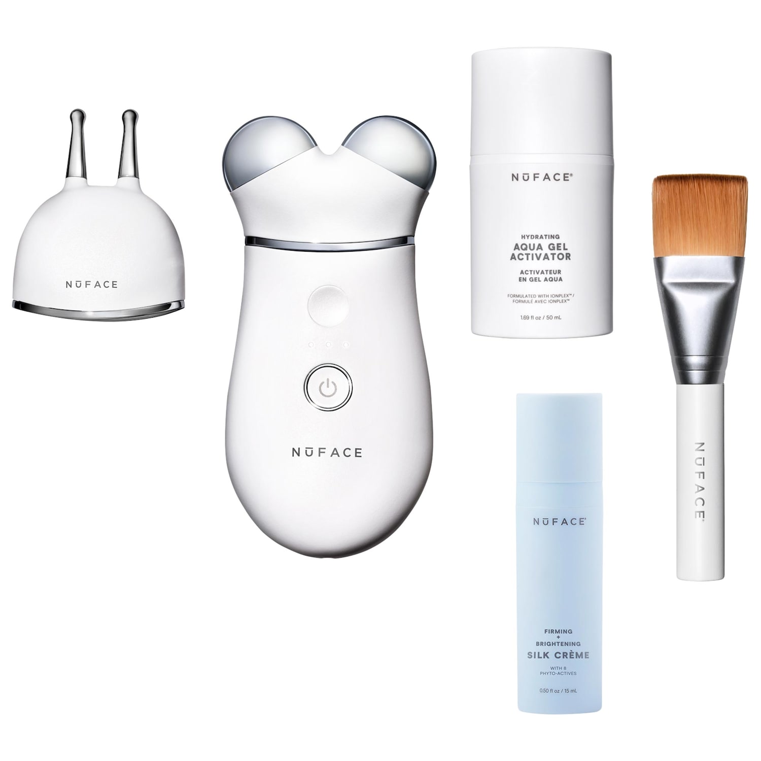 Набор NuFACE TRINITY+ с микротоковым устройством и насадкой для точечного тонизирования — фото 1