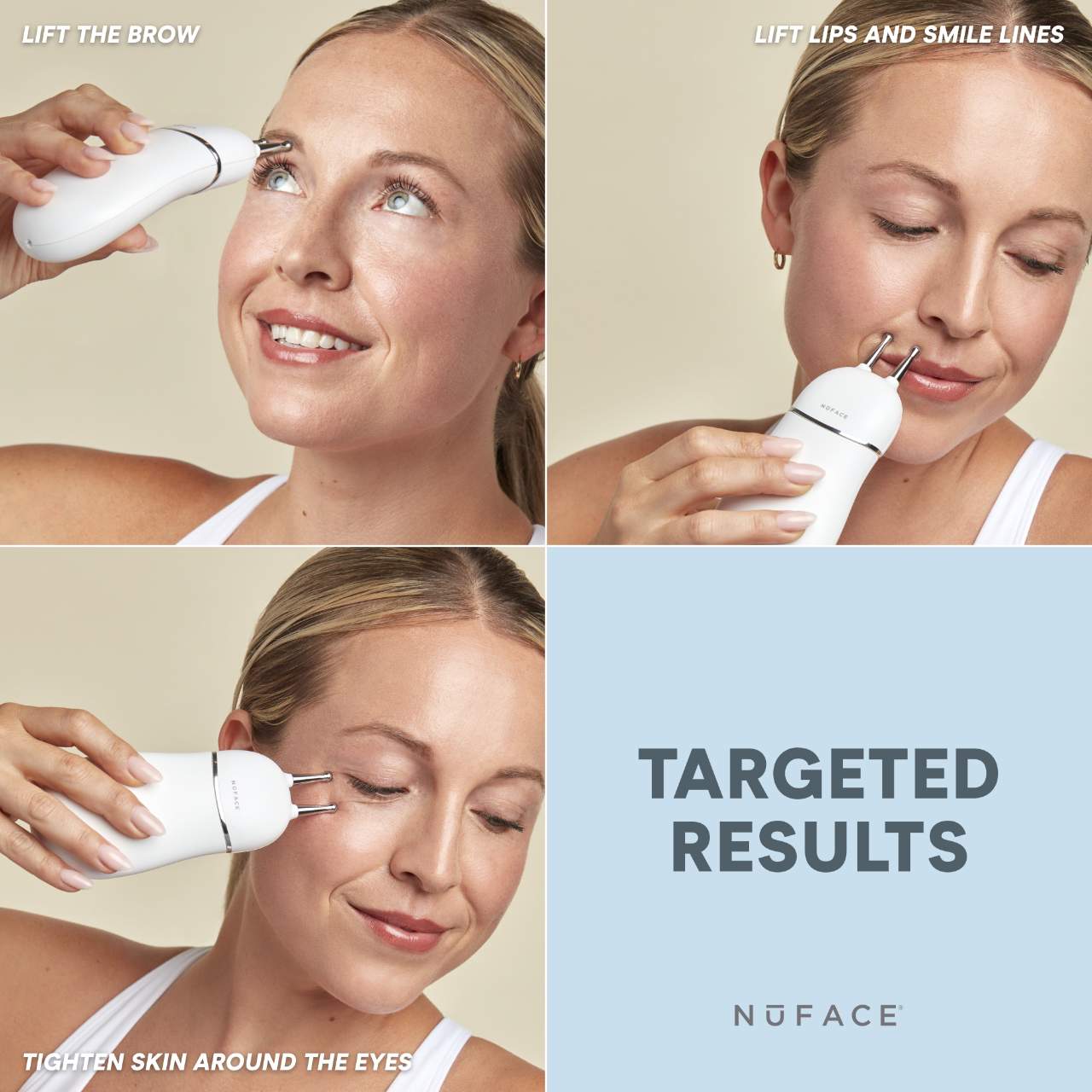 Микротоковая насадка NuFACE Trinity+ для подтяжки кожи губ и век — фото 8