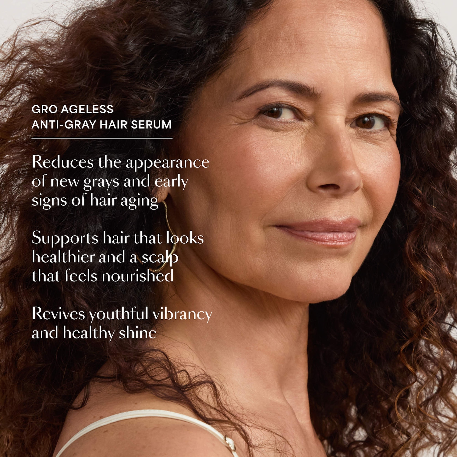 GRO AGELESS Anti-Gray Hair Serum