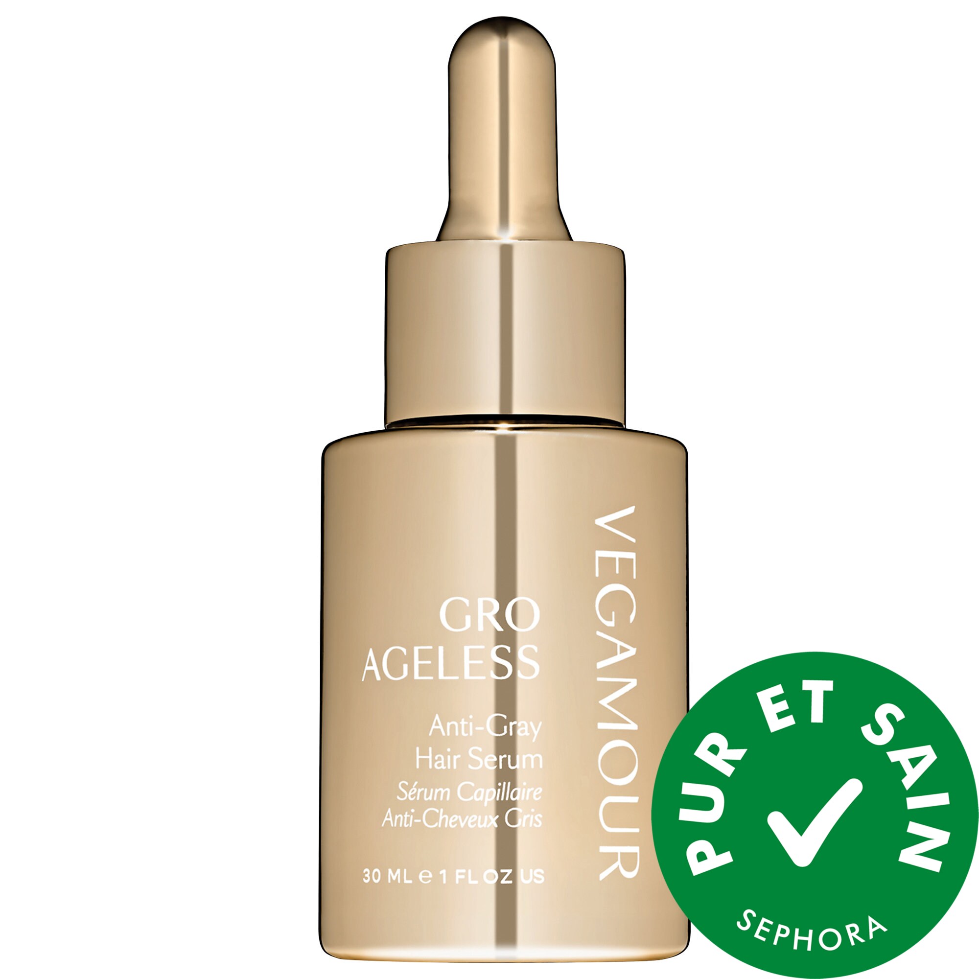 Vegamour Sérum anti-gris pour cheveux GRO AGELESS 1 fl oz / 30 mL