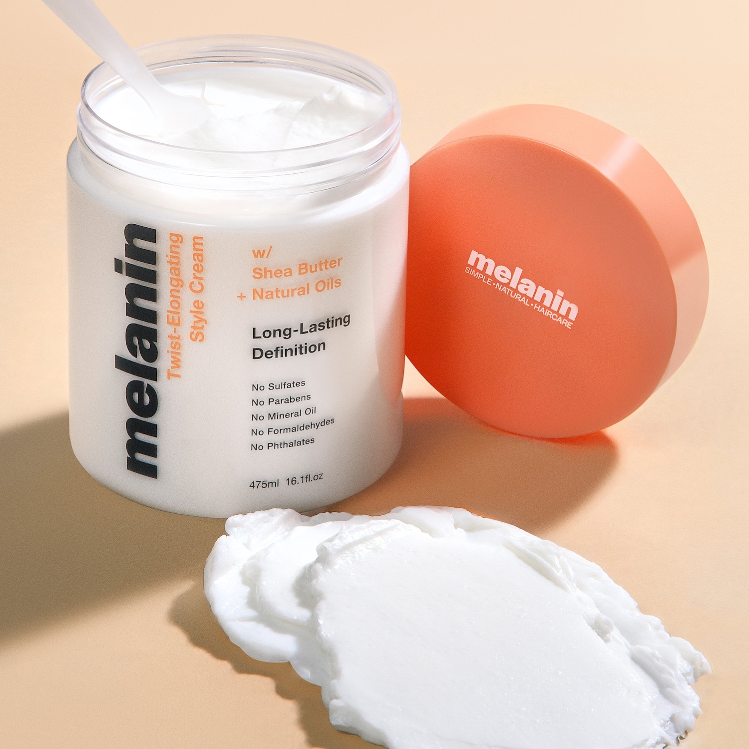 Melanin Hair Care Twist-Elongating Style Cream